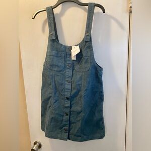 American eagle corduroy button up dress